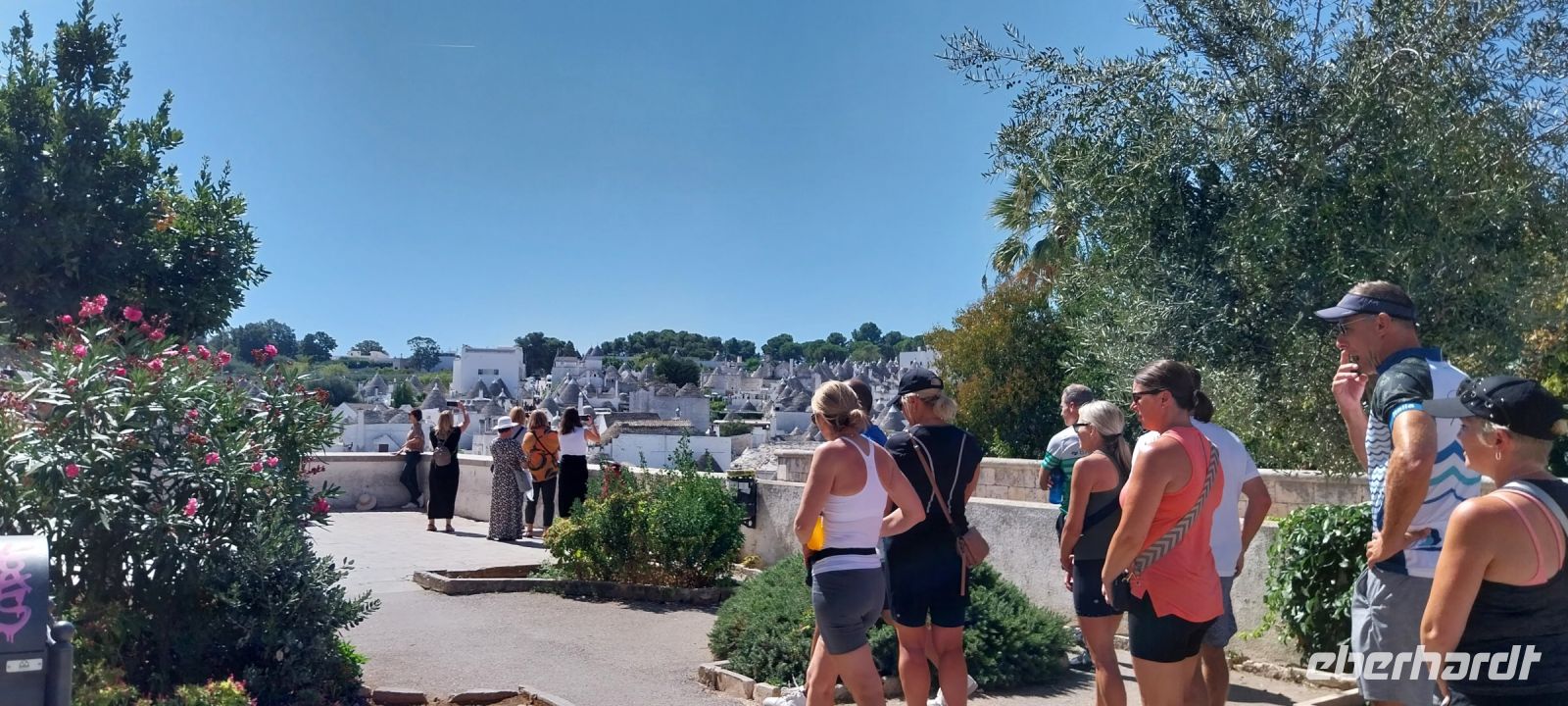 Alberobello Panorama Terrasse @Anette Rietz September