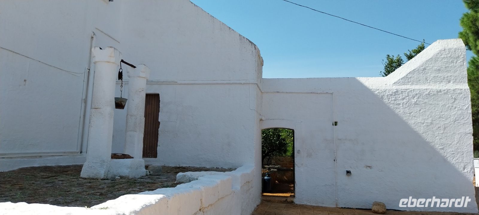 In diesem Landgut Apulien werden wir schon zum Kochkurs erwartet.