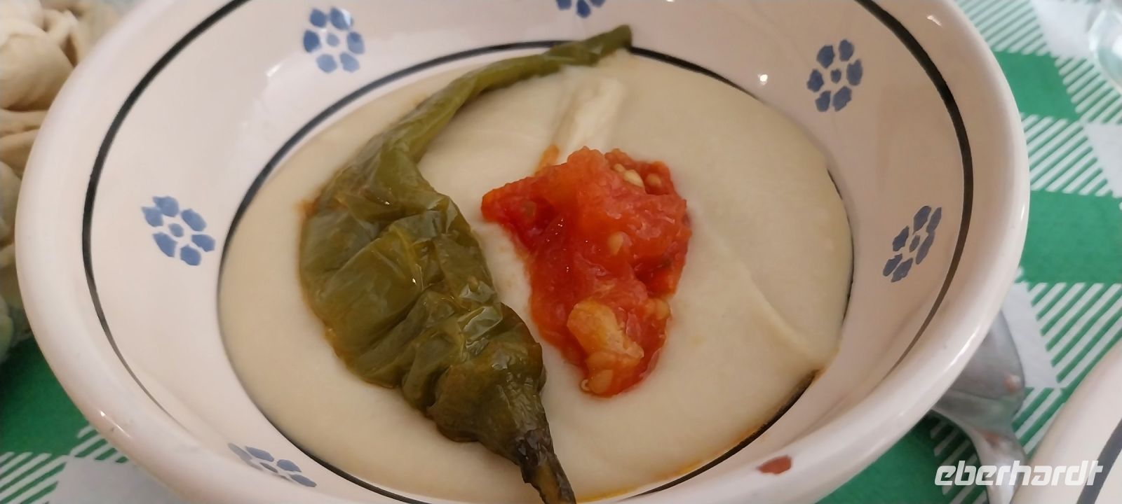 Bohnenpüree als  Vorspeise in Apulien @Anette Rietz