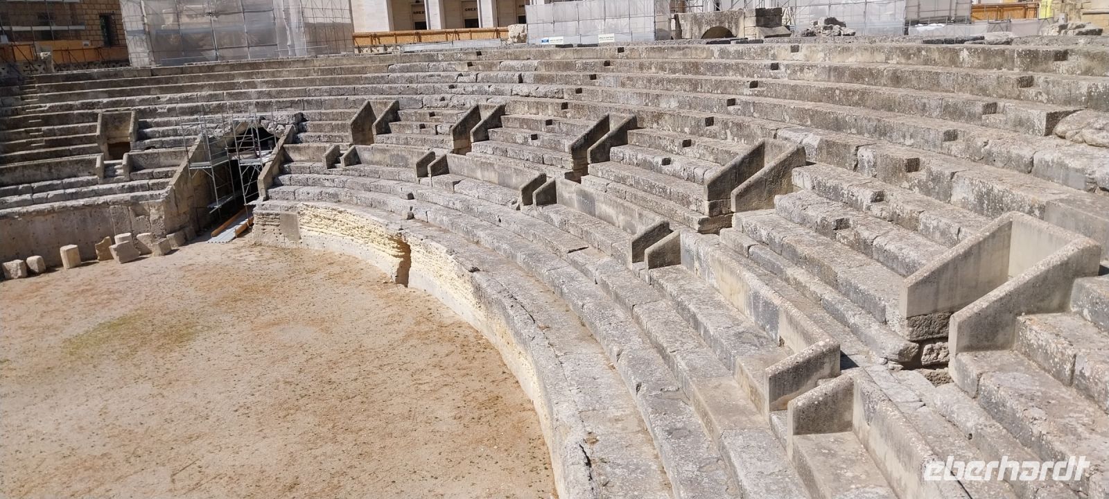 Das Amphitheater von Lecce Apulien @Anette Rietz