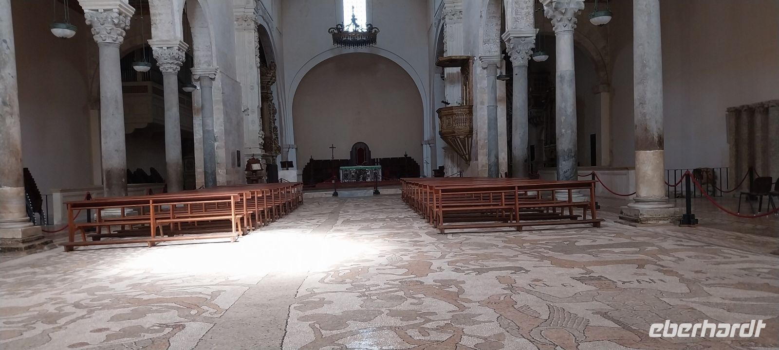 Mosaik Boden Kirche Otranto in Apulien @Anette Rietz