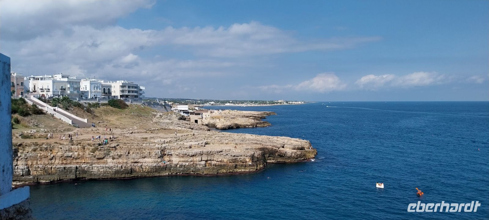 Küste Polignano Apulien