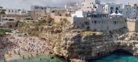 Bucht Strand Polignano a Mare Apulien @Anette Rietz 2023