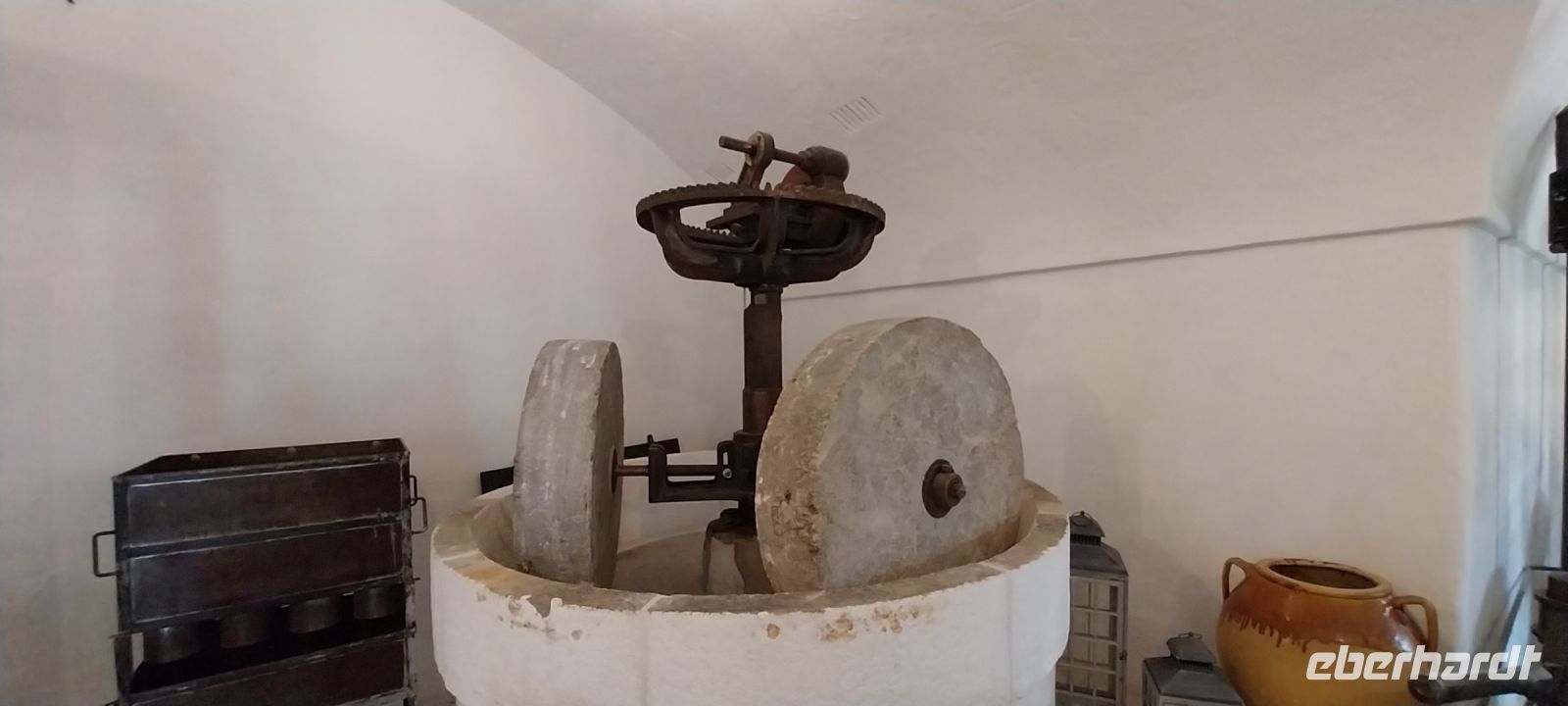 Oelmuehle Frantoio Oliven Produktion Apulien @Anette Rietz