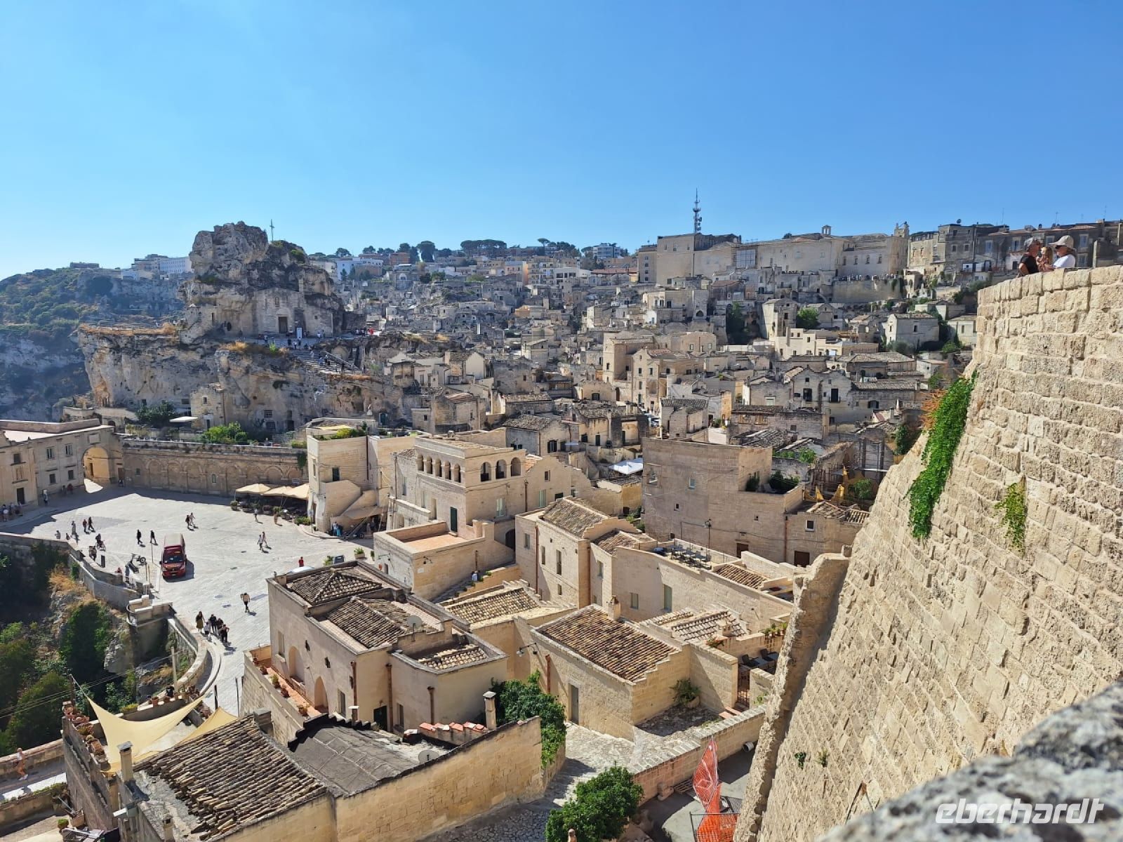Blick auf Matera