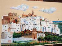 wunderschönes Gemälde von Ostuni