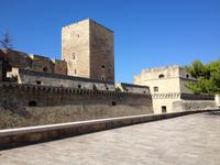 beim Stadtspaziergang durch Bari - die Festung