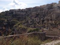 Blick nach Matera