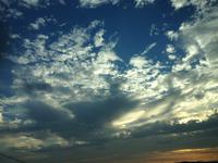 ein toller Himmel zum Heimflug