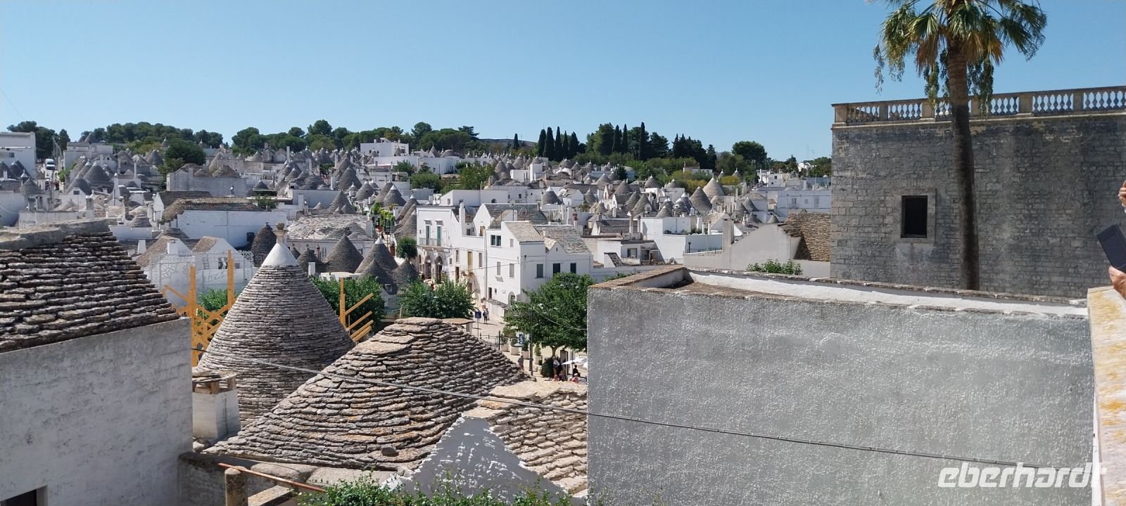 Alberobello September Apulien Panorama @Anette Rietz