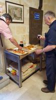 Imbiss in der Bäckerei