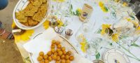 Masseria Apulien Aperitif im September @Anette Rietz