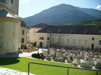 Friedhof im Kloster Neustift