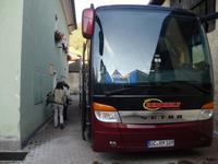 Gepäckverladung am letzten Tag