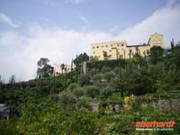 Botanischer Garten Meran mit Schloss Trauttmansdorff
