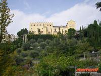 Botanischer Garten Meran mit Schloss Trauttmansdorff