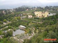 Botanischer Garten Meran mit Schloss Trauttmansdorff