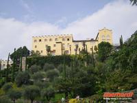 Botanischer Garten Meran mit Schloss Trauttmansdorff