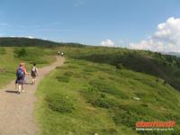 Heute wandern wir auf der Seiser Alm