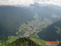 Blick ins Grödner Tal