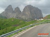 Sellajoch mit Langkofel