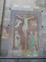 Bozen Dom Kreuzigungsfresko