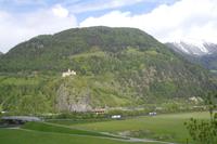 Blick zur Burg Sprechenstein