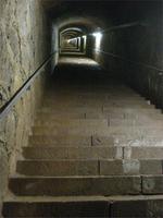 Franzensfeste - unterirdischer Gang zur oberen Festung 452 Stufen