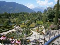 Terrassengarten in der Parkanlage