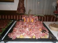 Schinkenspeck mit Melone