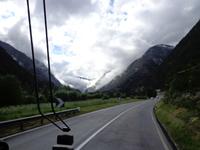 Rückfahrt in Richtung Sterzing