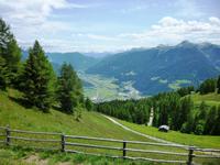 Blick auf Sterzing vom Roßkopf, 30.06.2013