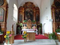 Sterzing, Kapuzinerkirche, der Altar