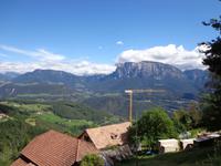 Auf dem Ritten, Blick zum Schlern