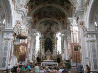 In der Stiftskirche im Kloster Neustift