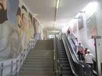 Arezzo-mit Rolltreppe zur Altstadt