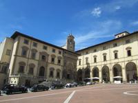 Arezzo,Stadtführung, Piazza Grande
