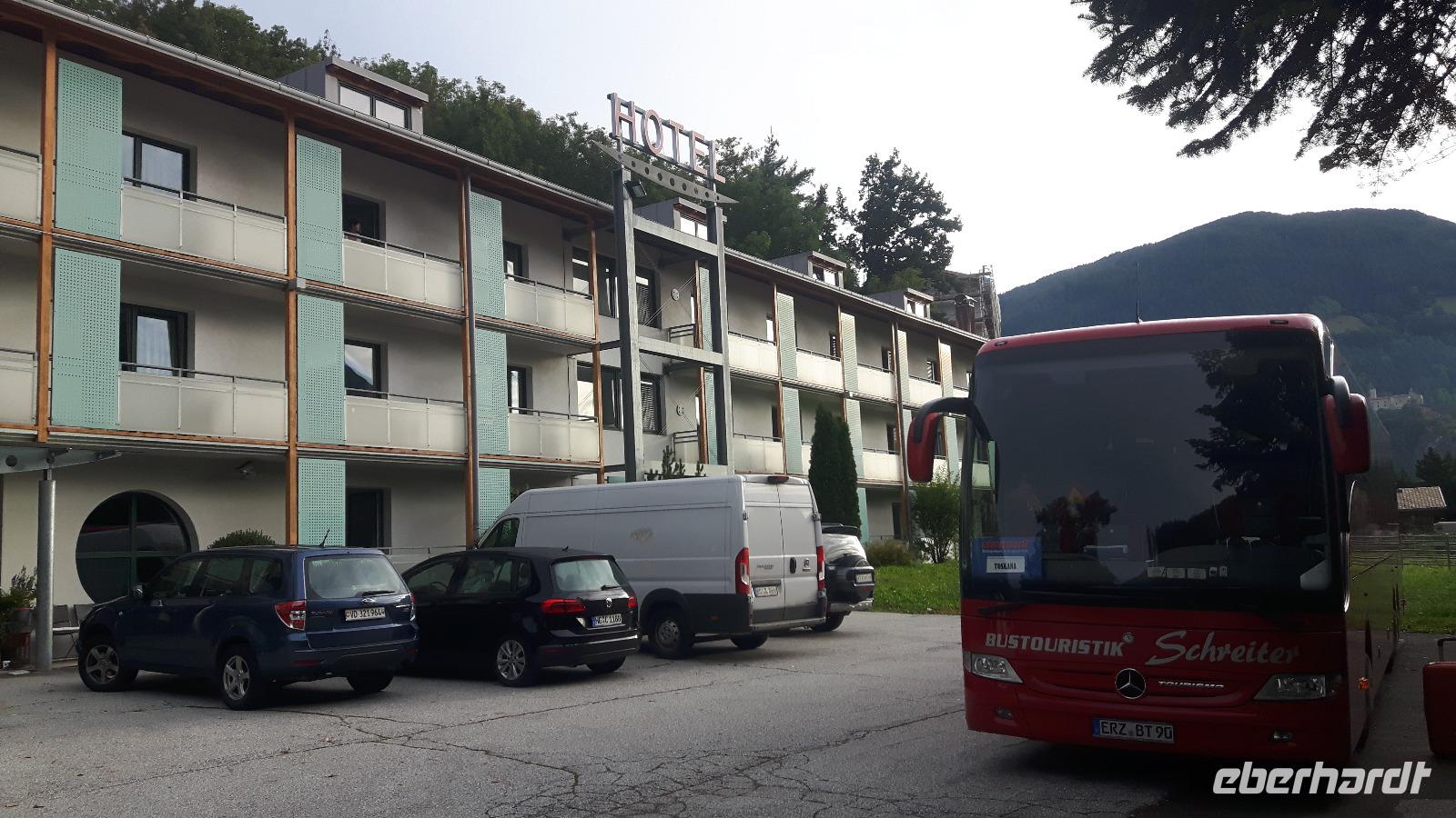 Zwischenübernachtung im Hotel 