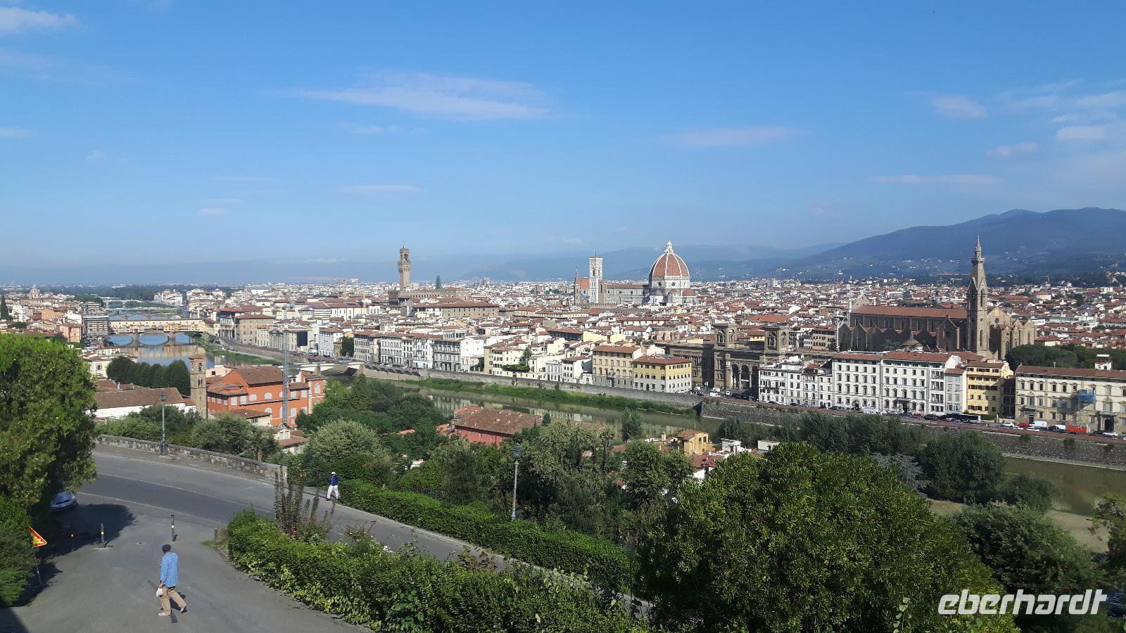 Florenz (Ausblick vom Piazza Michelangelo)