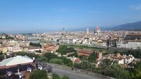 Florenz (Ausblick vom Piazza Michelangelo)