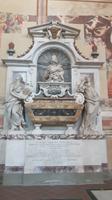 Florenz (Kirche Santa Croce - Grab von Galileo Galilei)