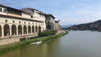 Florenz (Ausblick von der Ponte Vecchio)