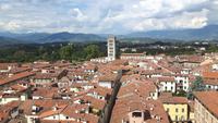 Lucca (Ausblick vom Uhrenturm)