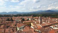 Lucca (Ausblick vom Uhrenturm)