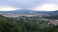 Montecatini Alto mit Blick auf Montecatini Terme