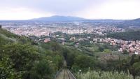 Montecatini Alto mit Blick auf Montecatini Terme