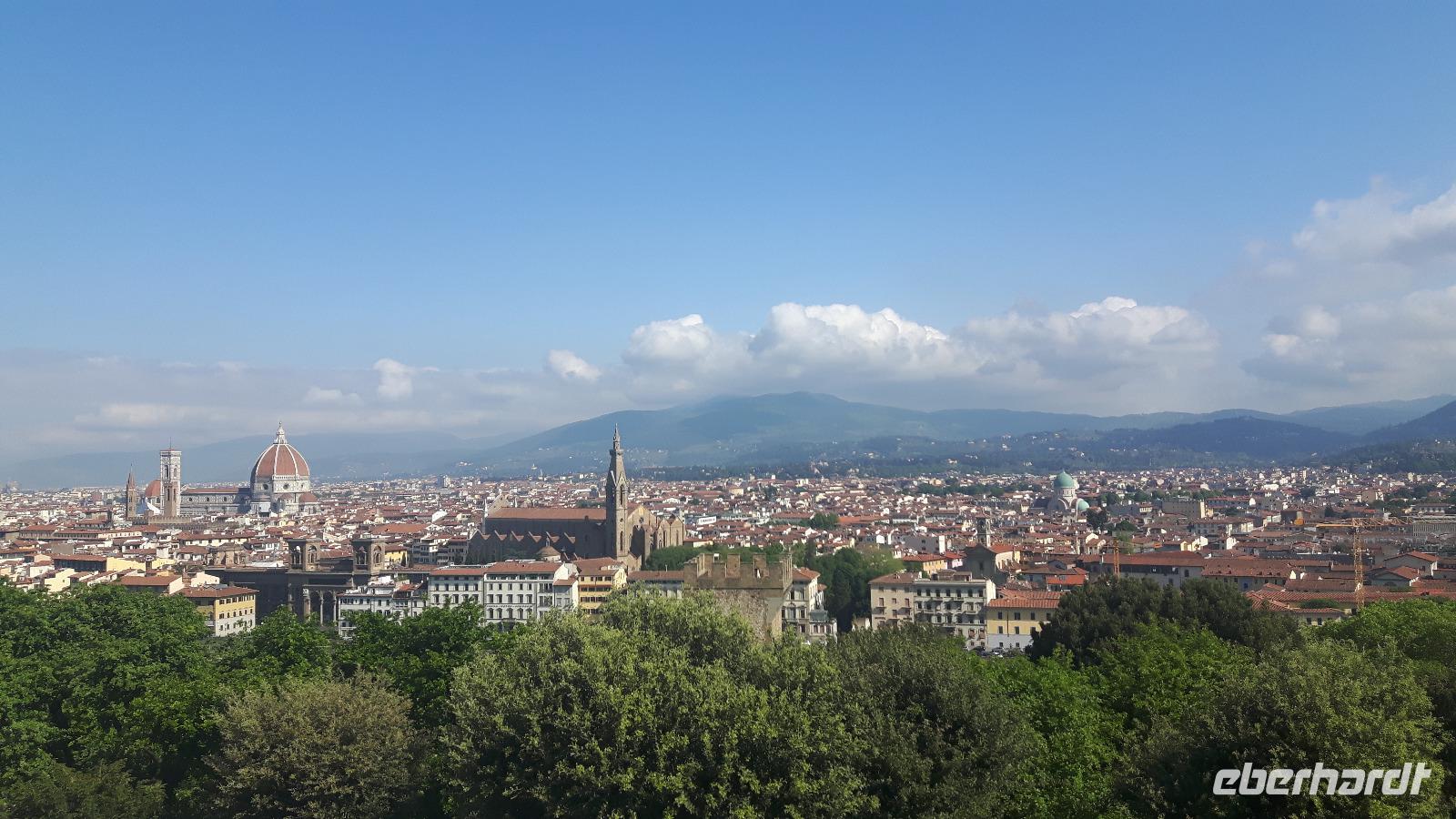 Florenz (Ausblick vom Piazza Michelangelo)