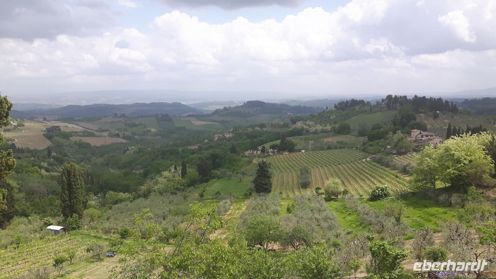 Umland von San Gimignano