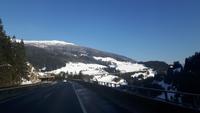 Heimreise über den Brennerpass ...