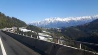 Heimreise über den Brennerpass ...